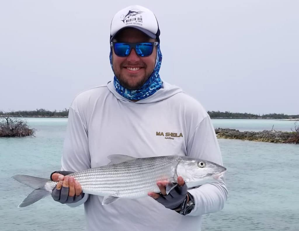 Bonefish caught in the Bahamas