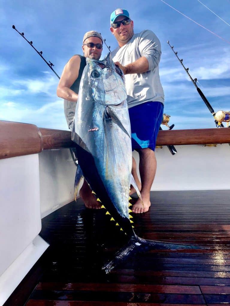 Large tuna caught with Blue Runner Sportfishing