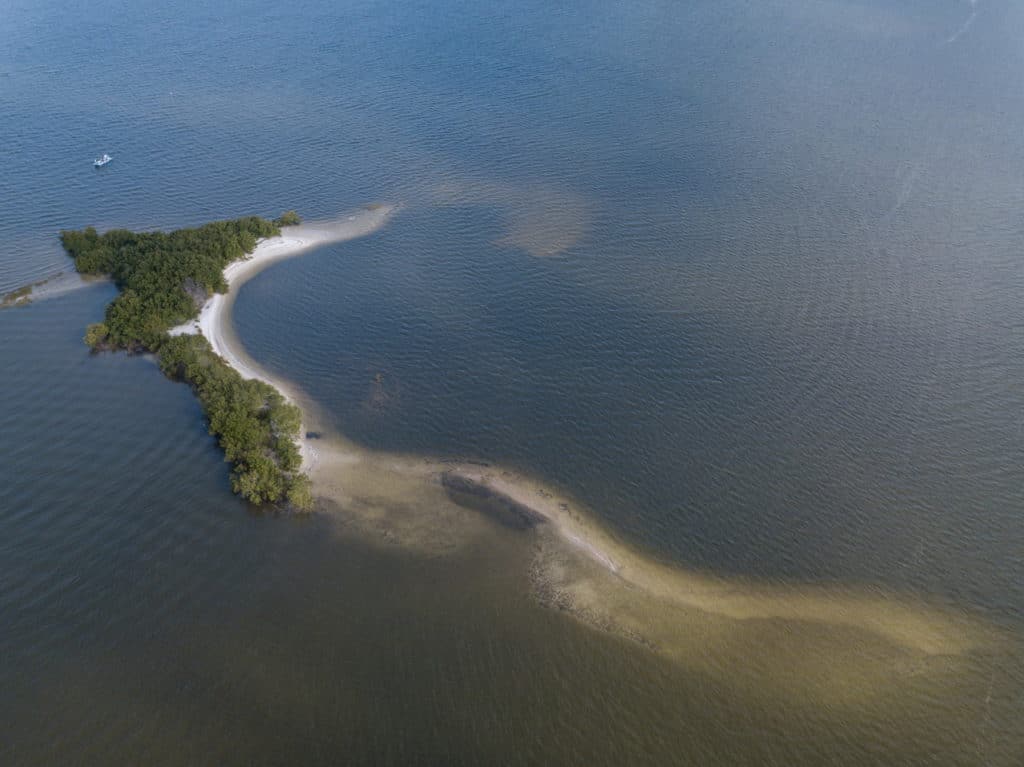 Sand key off Cedar Key