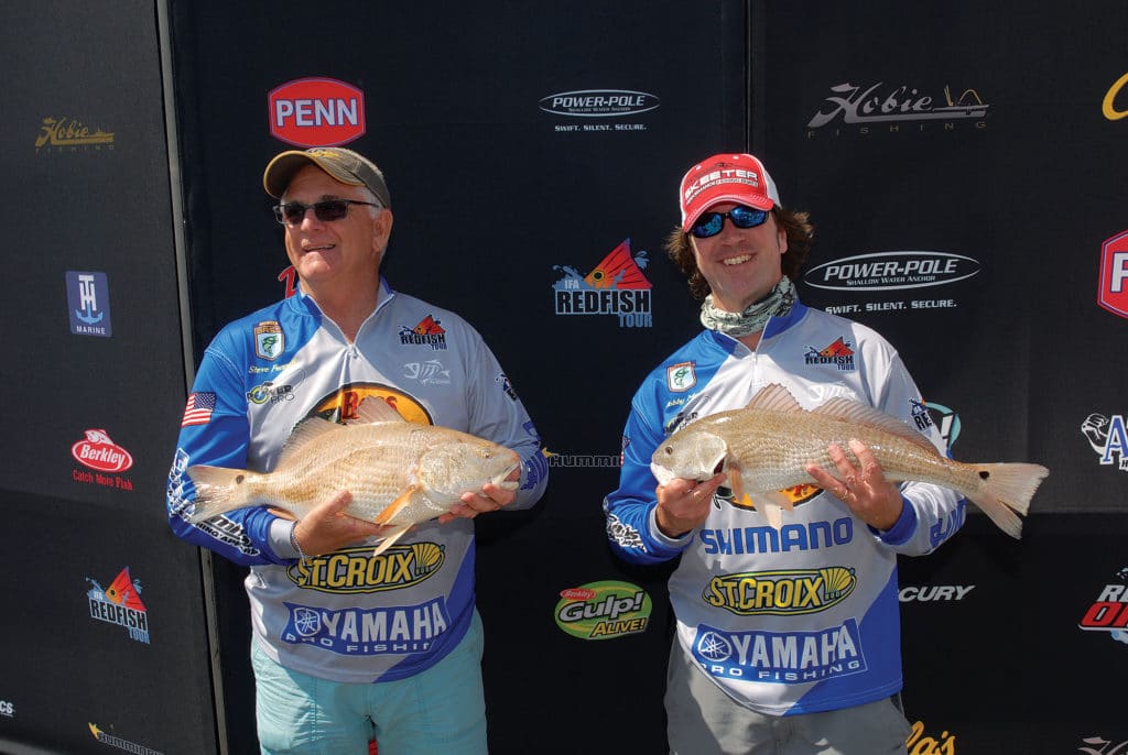 Truncated red drum caught in South Carolina