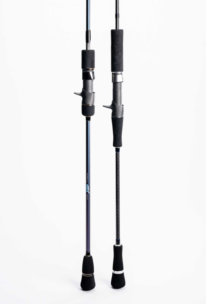 Speed-jigging and slow-pitch fishing rods