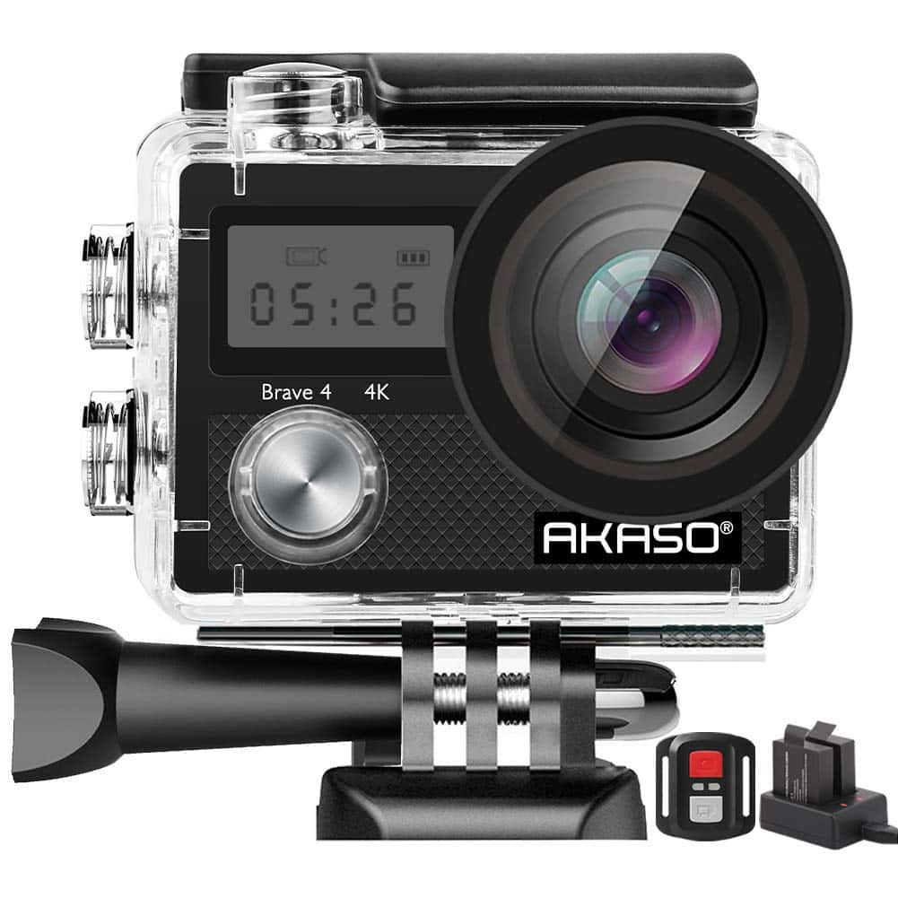 AKASO Brave 4 4K 20MP WiFi Action Camera