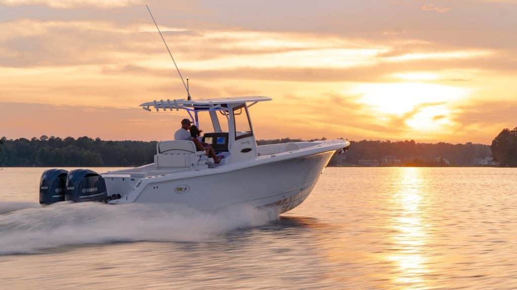 Sea Hunt Gamefish 30 running shot