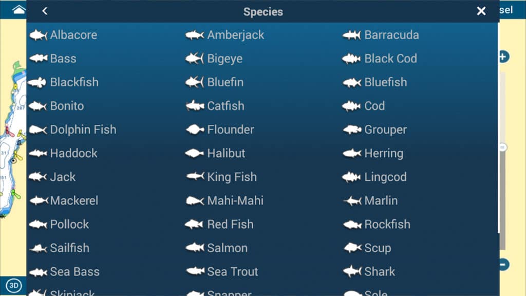 Select a new species