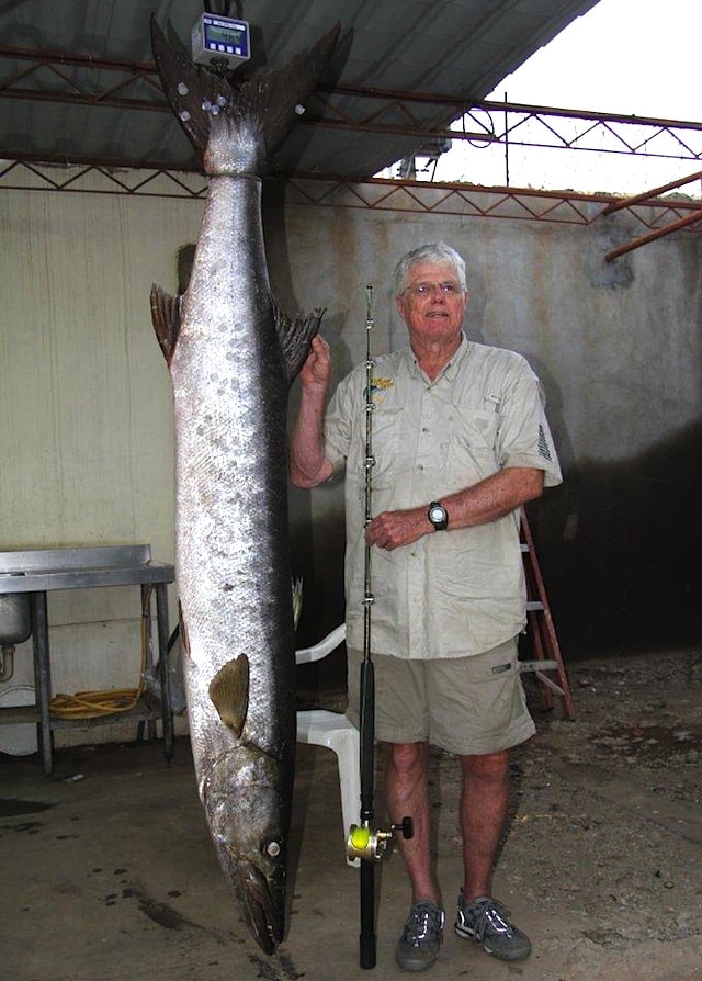 Monster Barracuda Caught off Angola Sport Fishing Mag