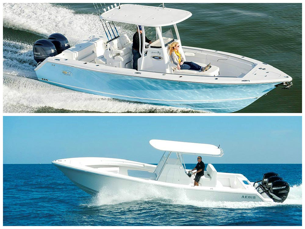 Sea Hunt and Aegis New Boats