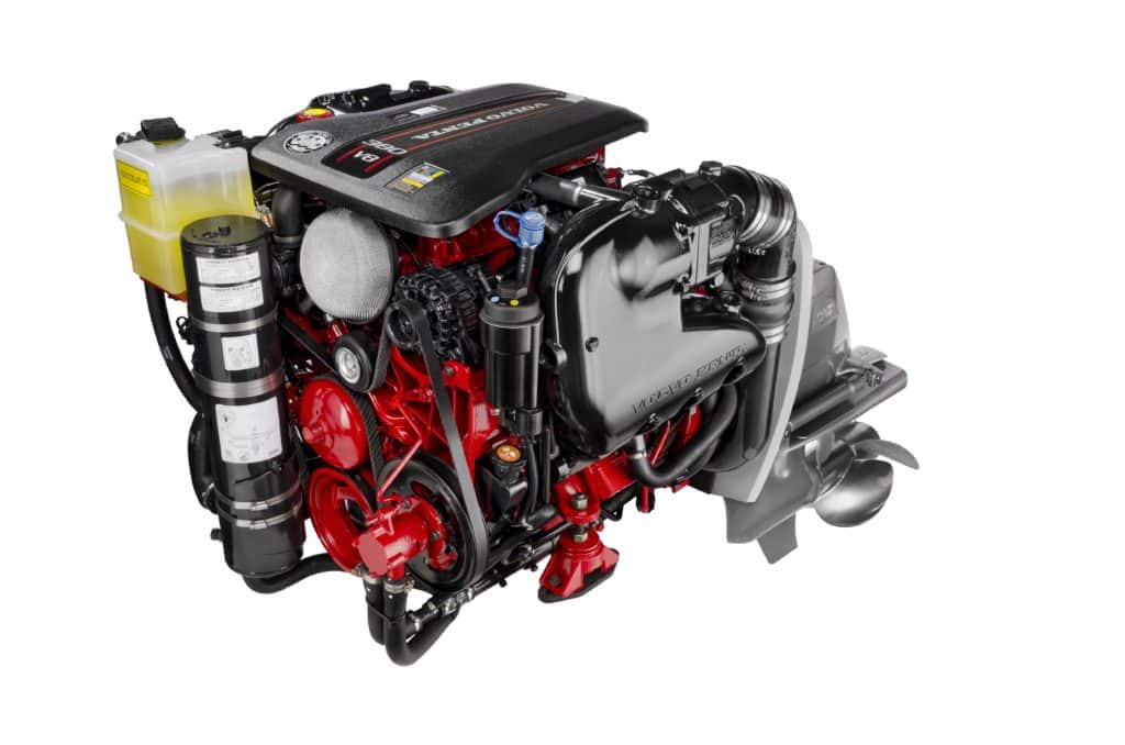 Volvo Penta's New 380 hp V-8 Inboard