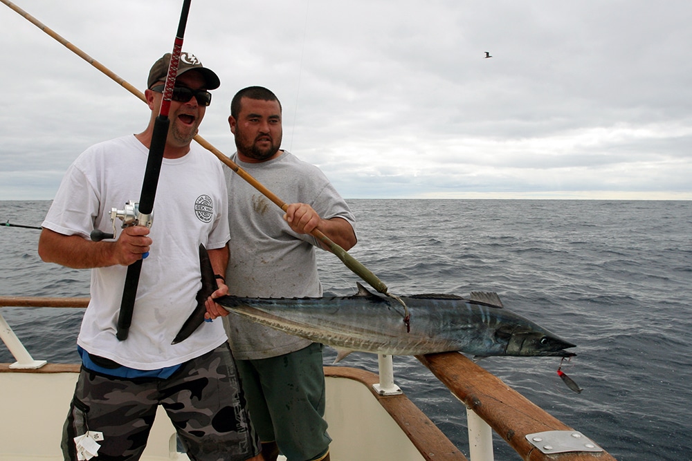 wahoo anglers Alijos Rocks long-range fishing trip