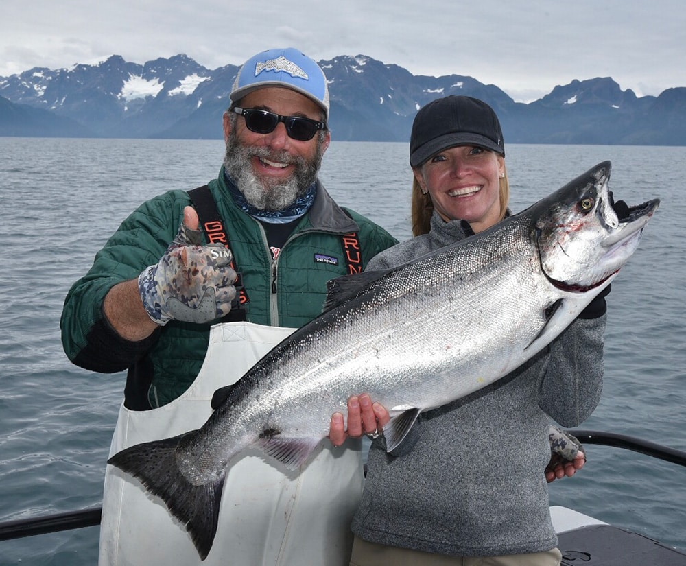 king salmon off Alaska