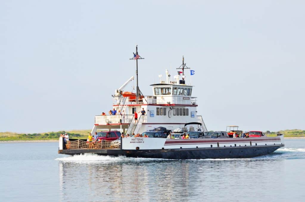 Fishing North Carolina's Outer Banks - the hatteras ferry