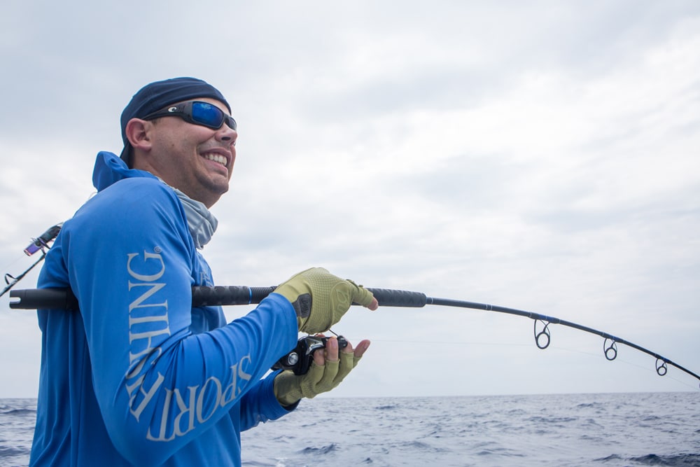 bottom fishing in the Bahamas