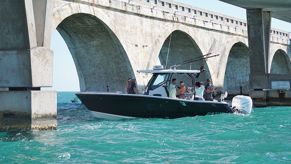 Blackfin 272 center console saltwater fishing boat