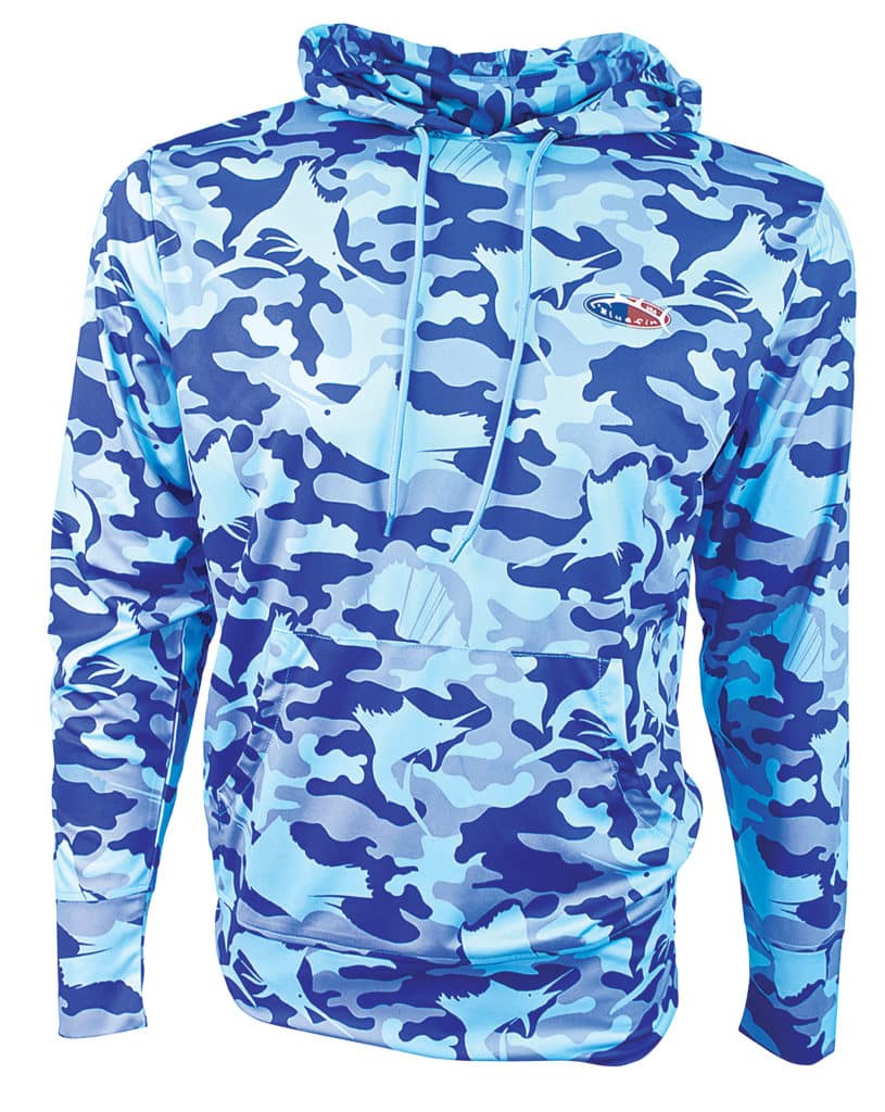 Bluefin USA Camo Hoodie