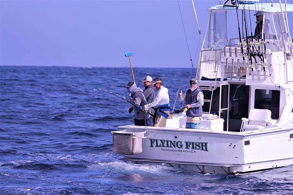 Anglers Fight a Pacific Bluefin Tuna to the Boat