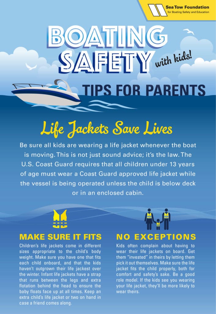 boating safety with kids