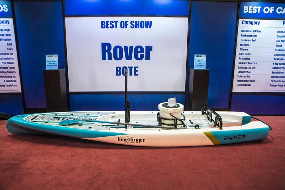 Bote Rover fishing watercraft paddleboard skiff new ICAST 2017 2018