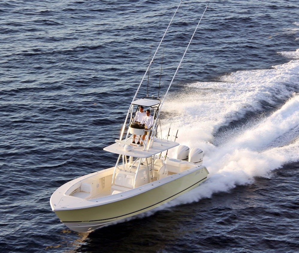 Jupiter 38 saltwater fishing boat