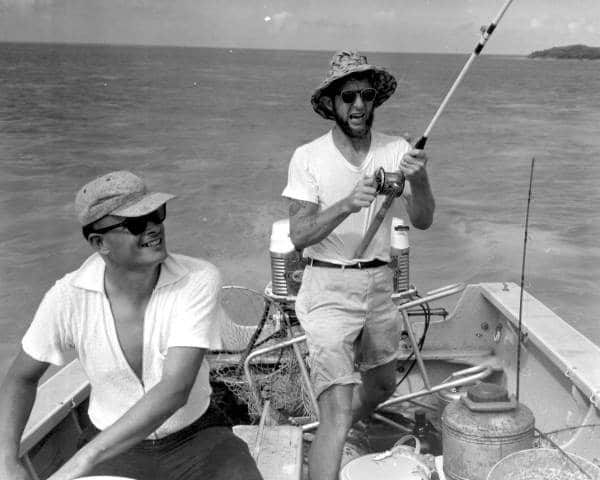 Vintage Florida fishing photo