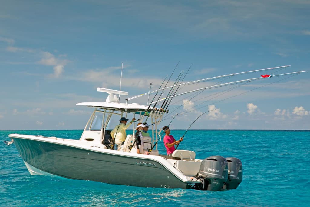 Cobia 301 CC center console fishing boat new 2018