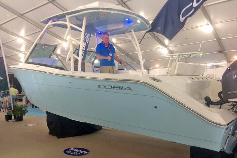Cobia Boats 280 dual console fishing boat