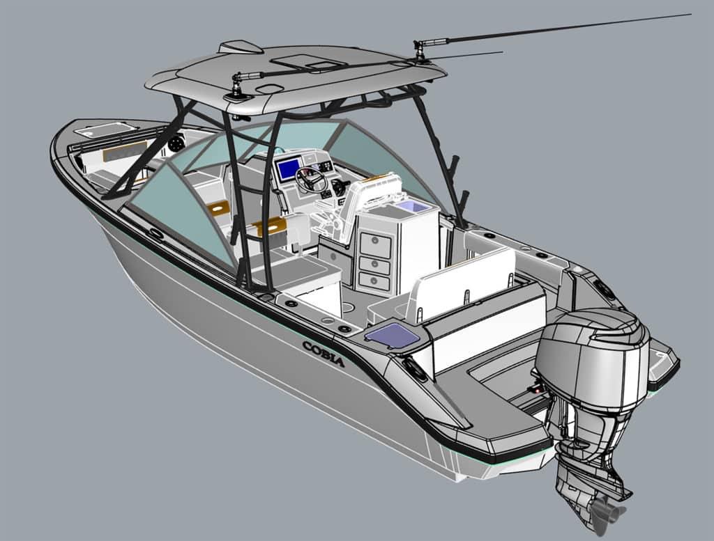 Cobia 240DC Artist Rendering