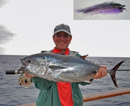 First Pacific bluefin tuna on a fly