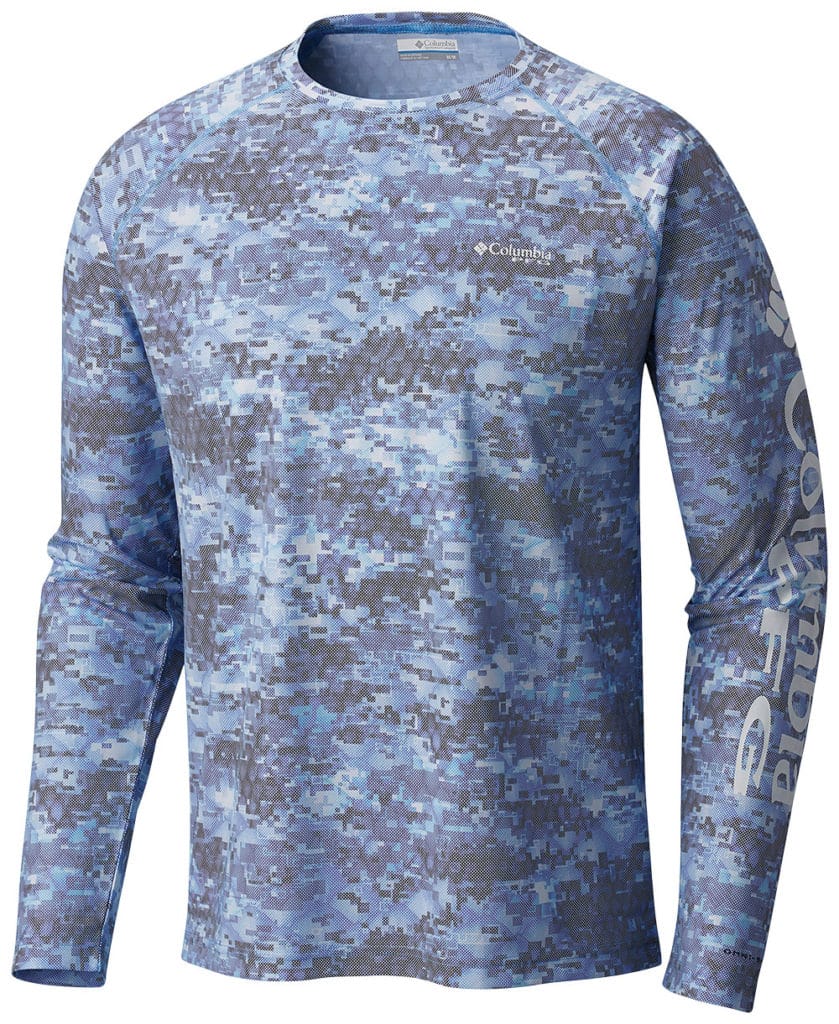 Columbia PFG Solar Shade Printed Long Sleeve Shirt