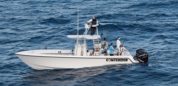 Center Console Boats Great for Live Bait Fishing