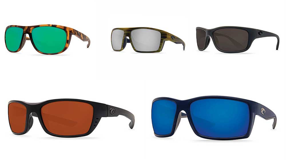 Costa Sunglasses new frame styles
