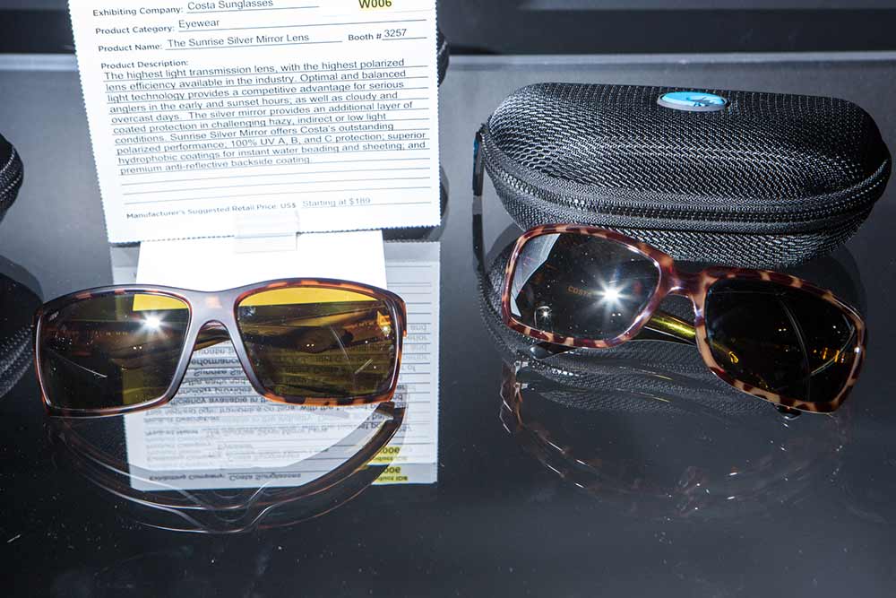 Costa Sunrise Silver Mirror Lens fishing sunglasses new ICAST 2017 2018