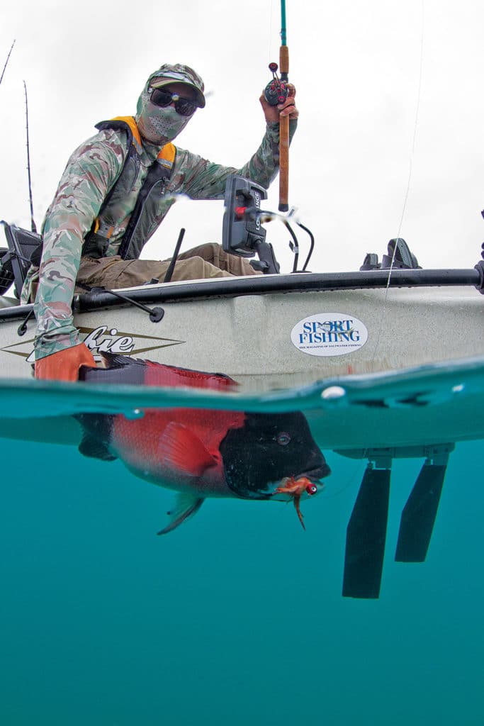 Fishing in kayak brings new dimension to sport