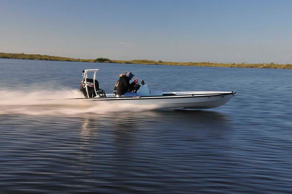Hell's Bay Professional sport-fishing boat