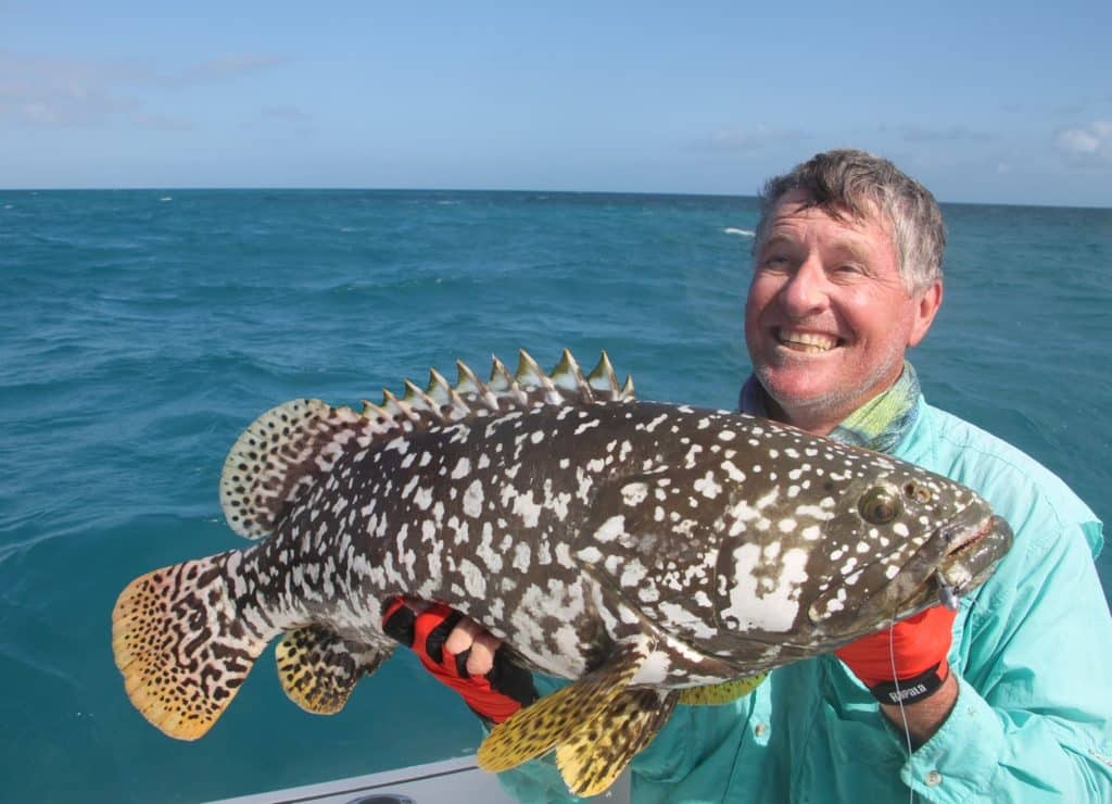 fishing Australia's Great Barrier Reef Queensland groper saltwater game fish
