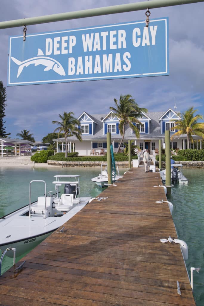 Bonefish rule the flats at Deep Water Cay on Grand Bahama Island.