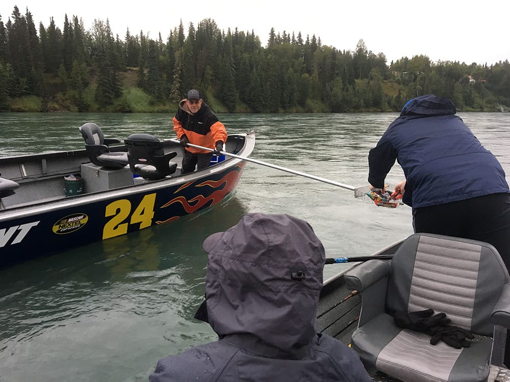 Food Transfer on the Kenai River