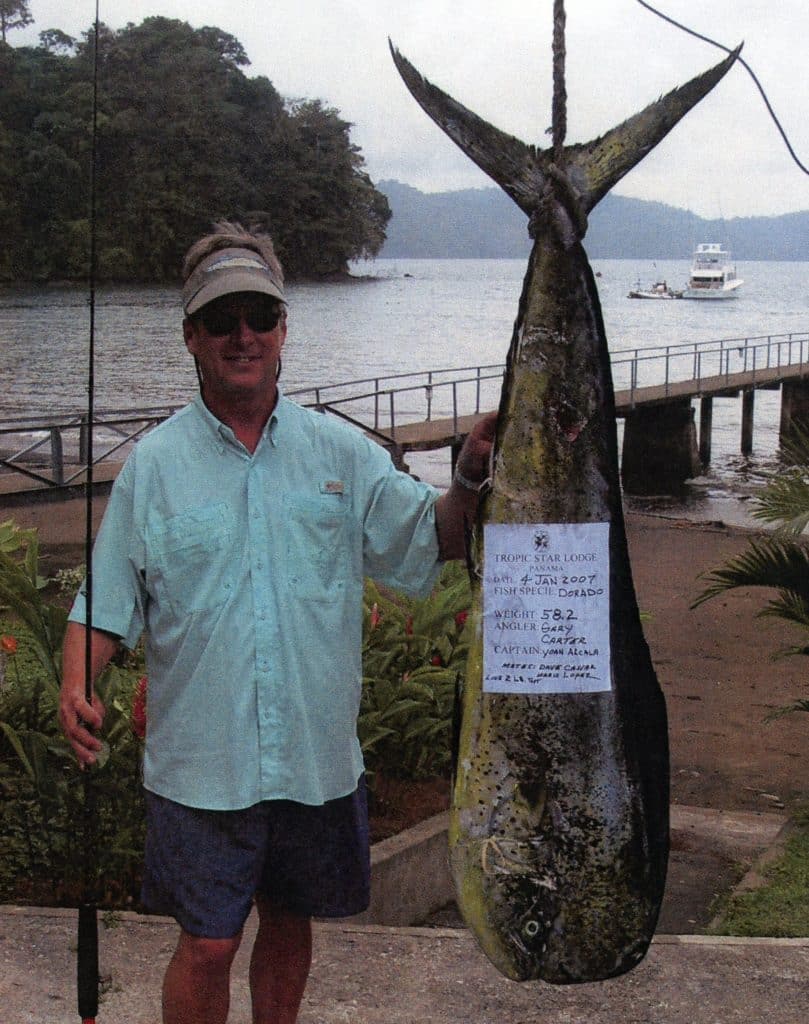world-record dolphinfish
