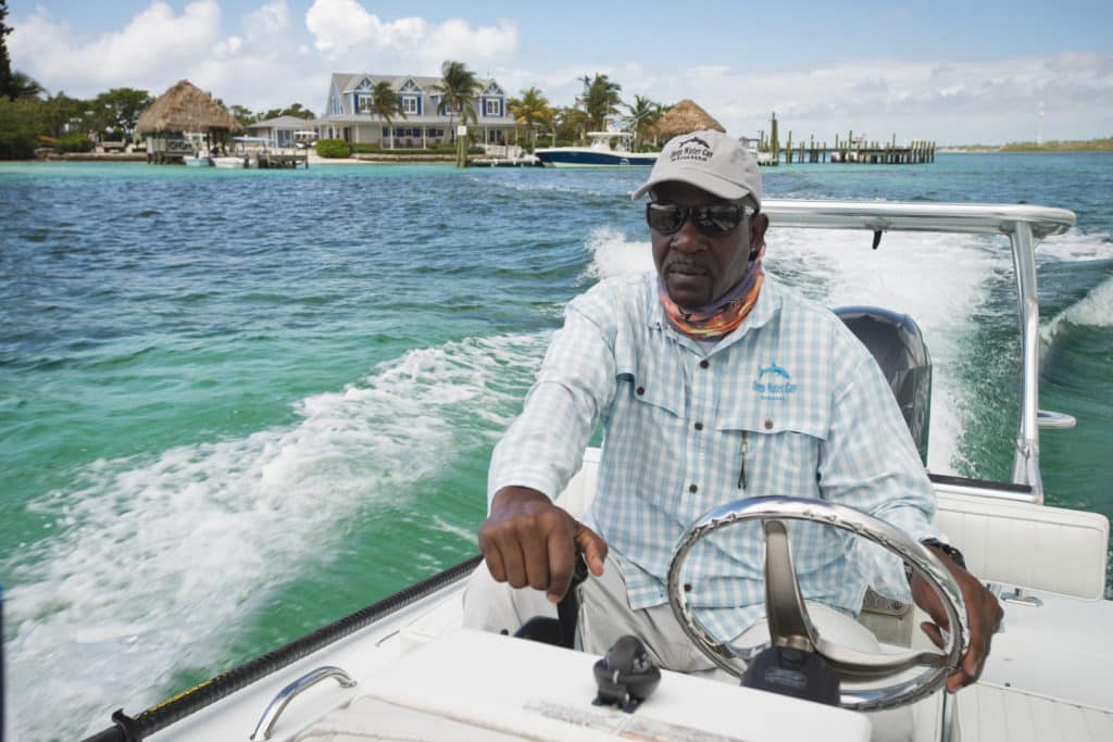 Grand Bahama Island bonefish flats fishing guide