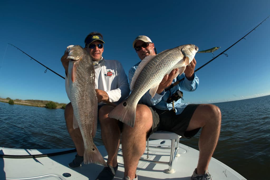 Chunky Redfish from the Lower Laguna Madre Texas