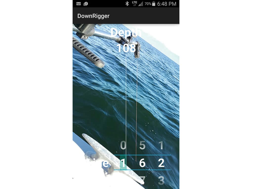 Downrigger app