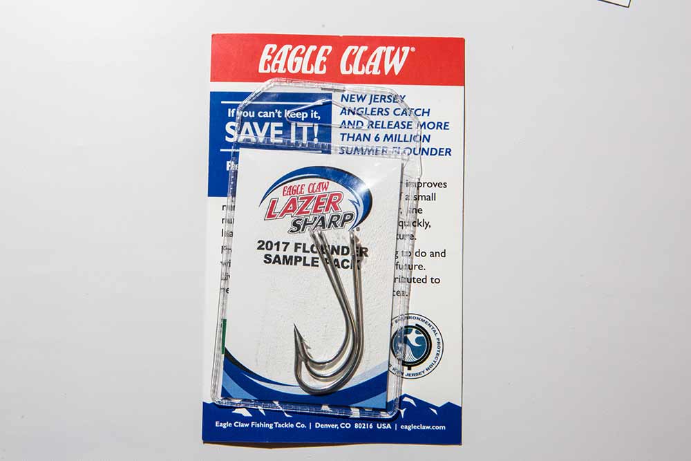 Eagle Claw 2017 summer flounder saltwater fishing hooks sample pack new ICAST 2017 2018