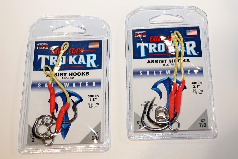 Eagle Claw Trokar assist hooks saltwater fishing new ICAST 2017