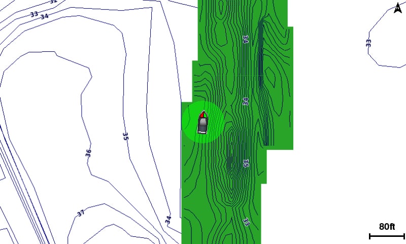 Garmin QuickDraw Contours Screenshot