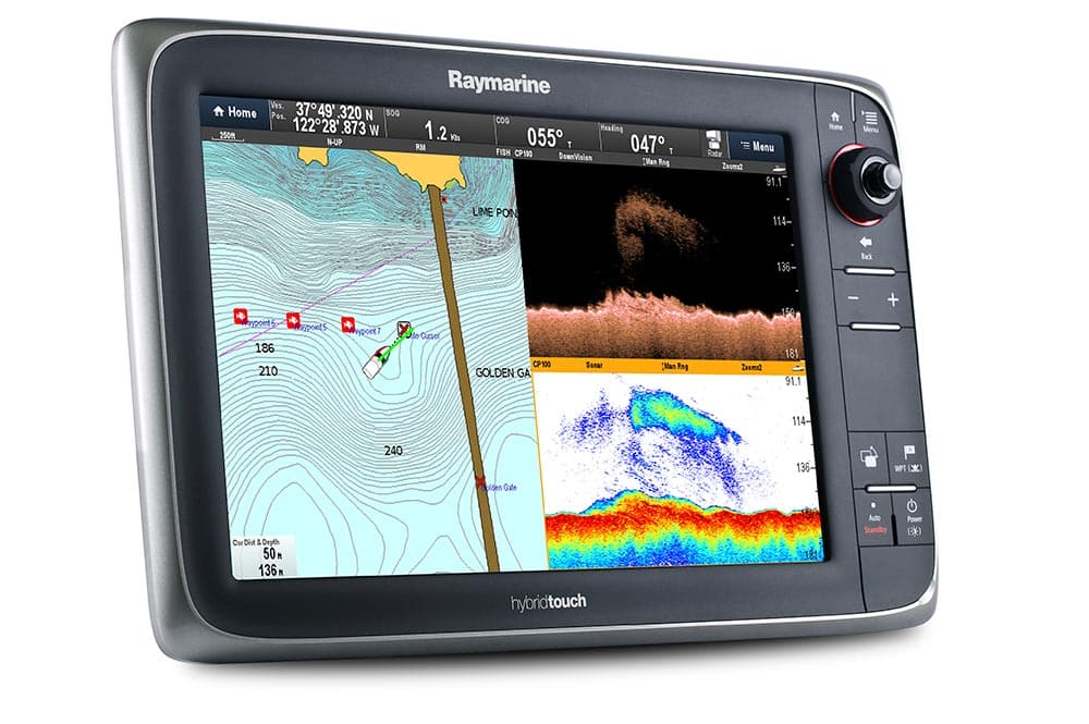 Raymarine sounder fish finder