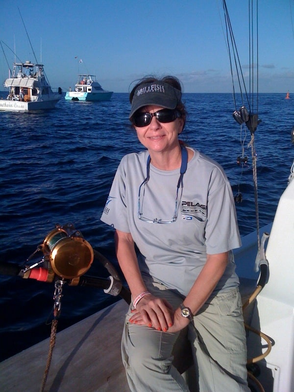 Ellen Peel, President of The Billfish Foundation