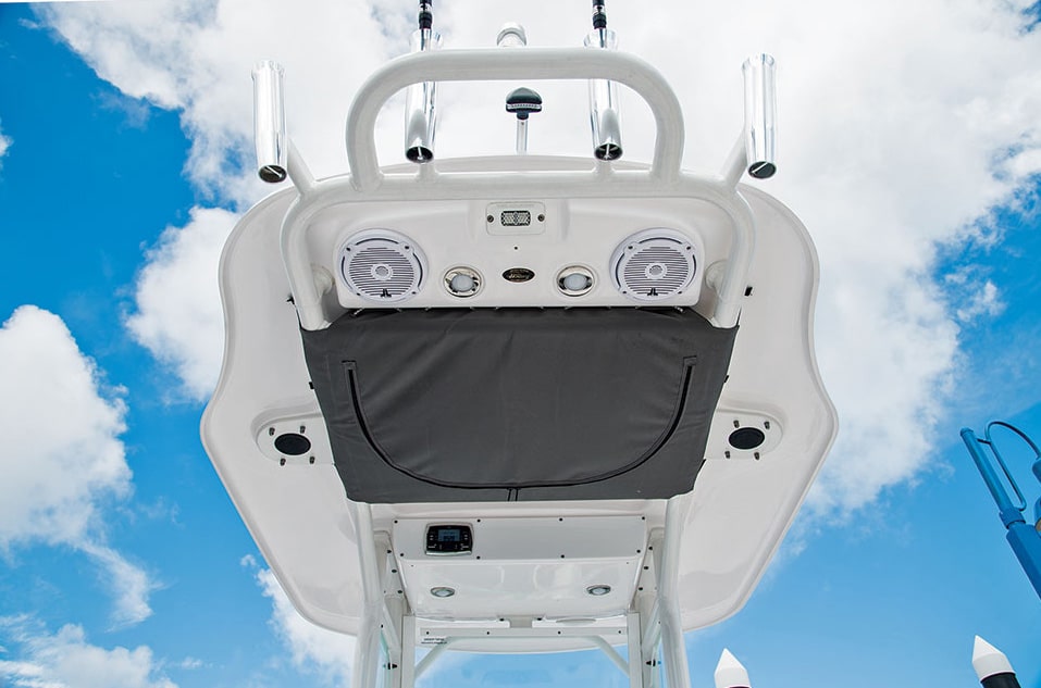 Everglades Boats RAMCAP hardtop high-tech center console fishing boat