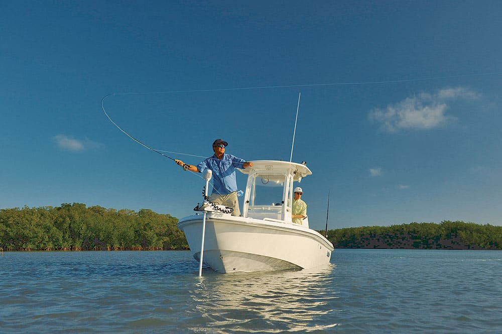 Everglades 243CC popular center console fishing boats packages