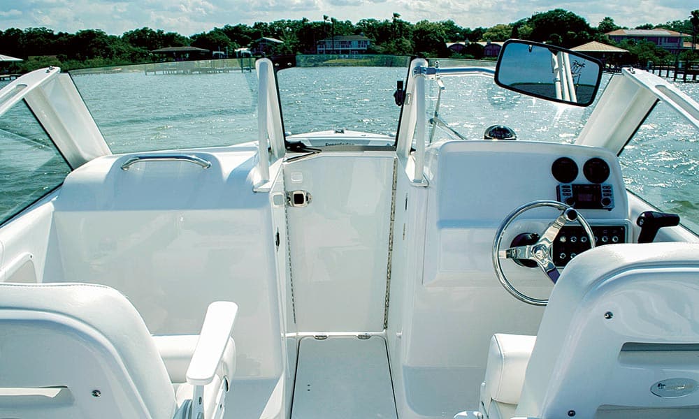Everglades 230DC dual console fishing boat