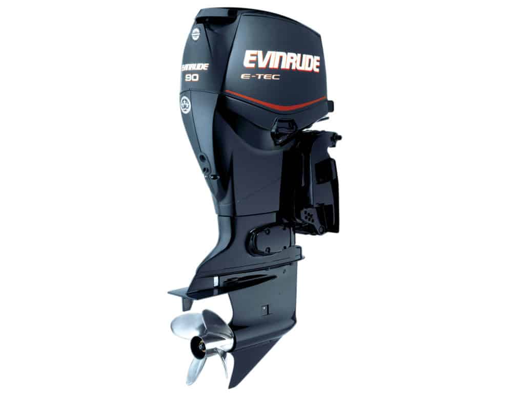 First Evinrude E-TEC Outboard Engines