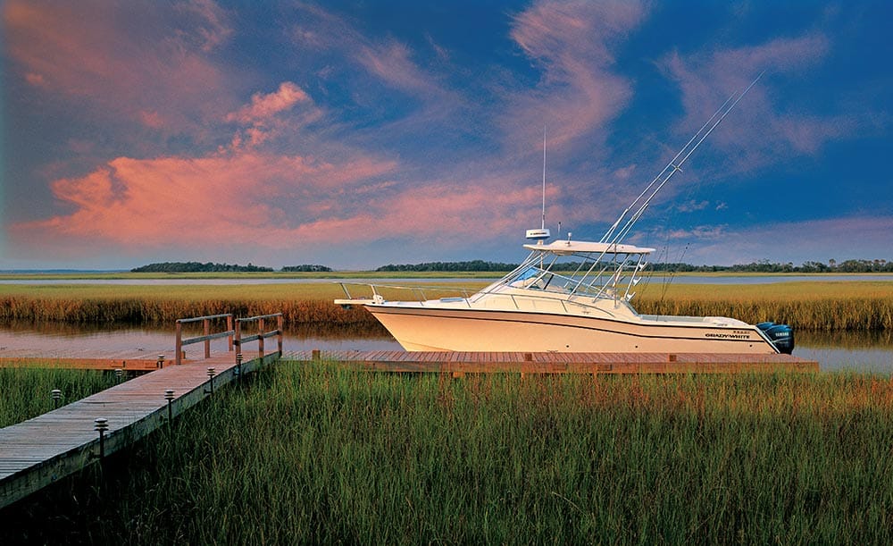 Grady-White Express 330 salt water fishing boat