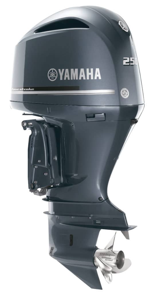 Yamaha F250XB V-6 Mechanically Controlled Outboard